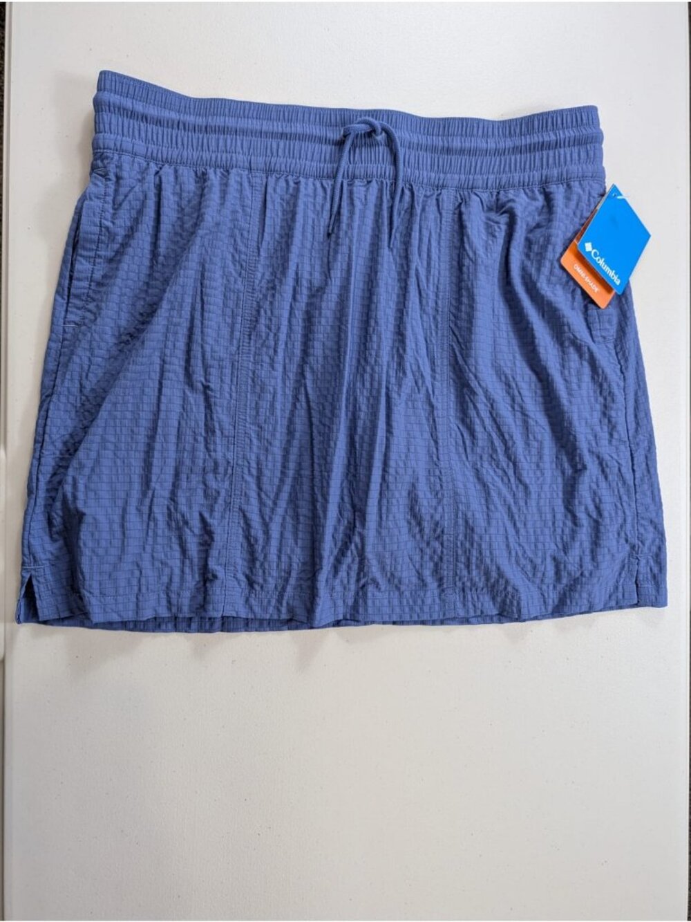 Columbia blue boundless trek active skirt women's size L